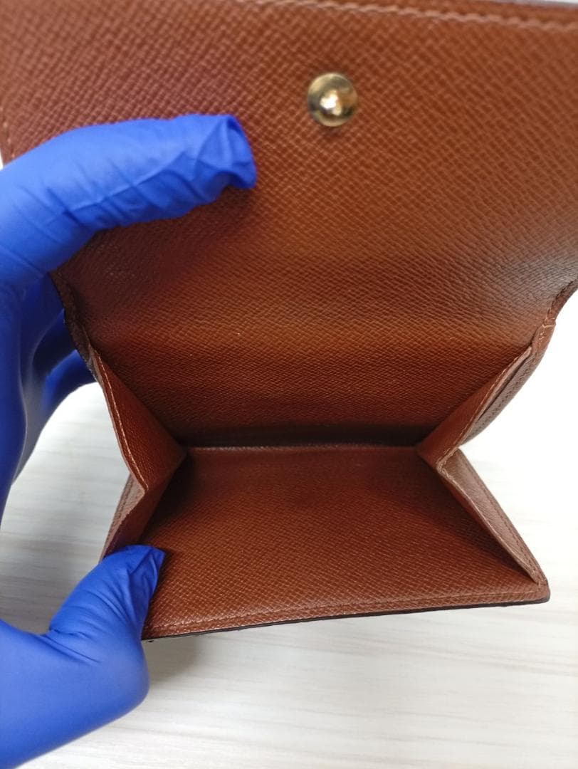 L0105-17　Louis Vuitton モノグラム 三つ折り財布