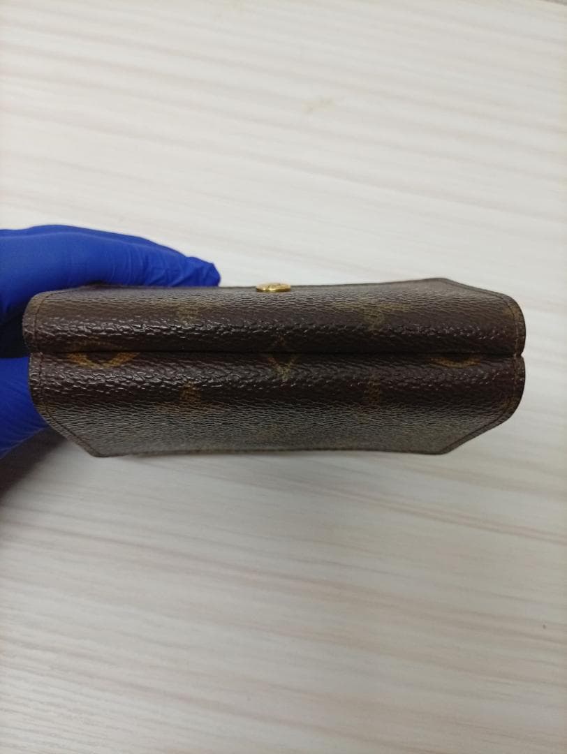 L0105-17　Louis Vuitton モノグラム 三つ折り財布