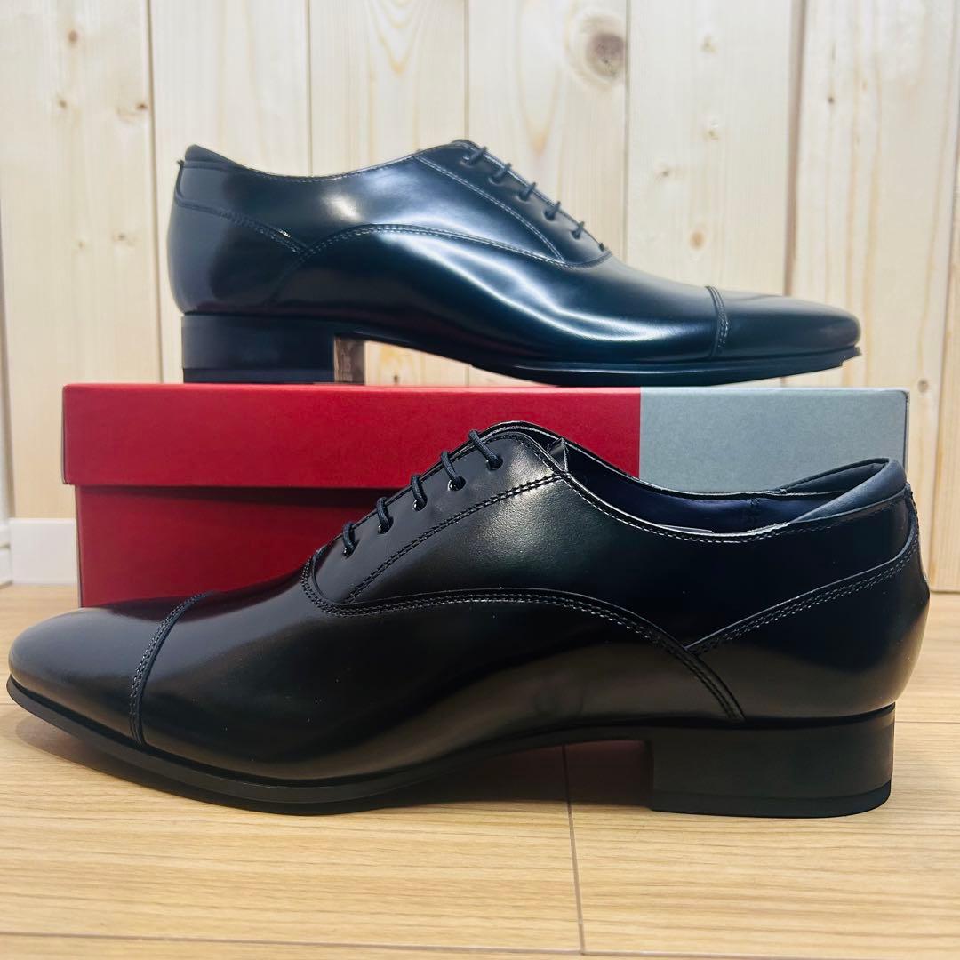 【新品】REGAL リーガル 31TR 内羽根 ストレートチップ 黒 25cm