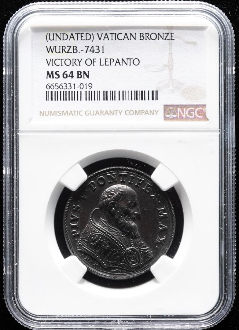 ピウス5世 Pontifex Maximus メダル