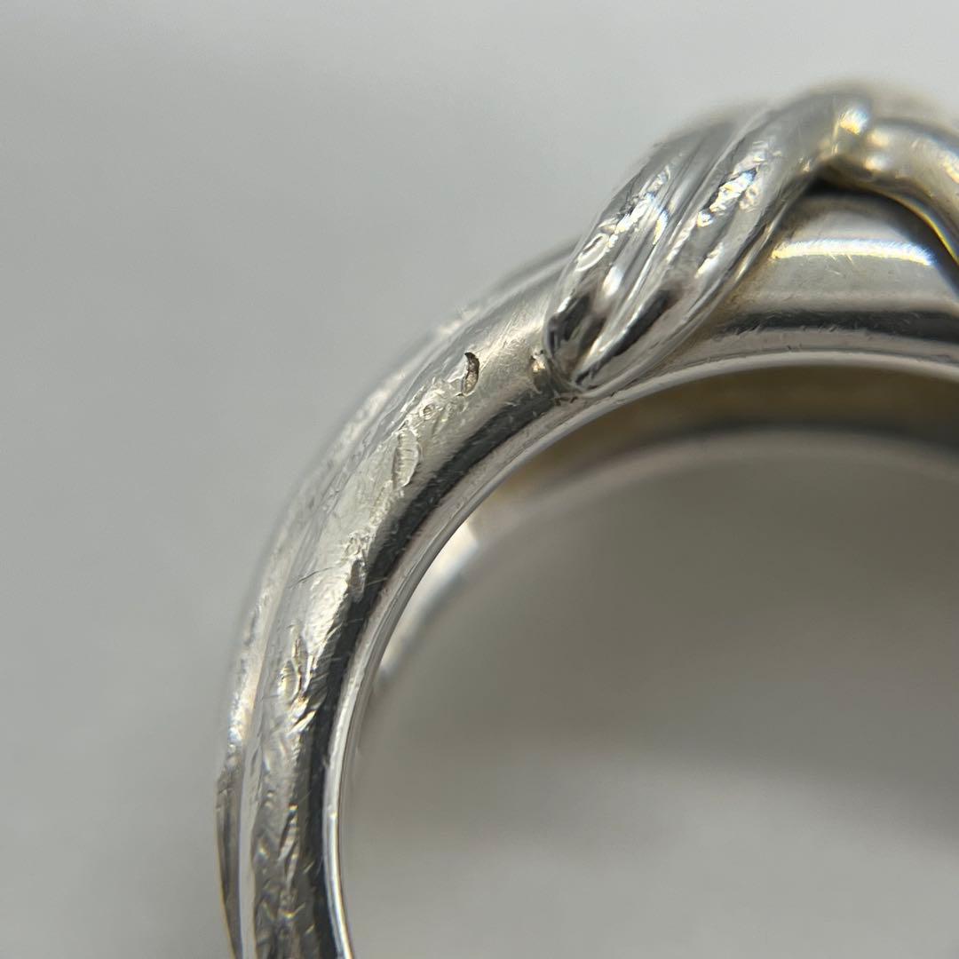 ティファニー TIFFANY シグネチャークロス リング 11号 SV925