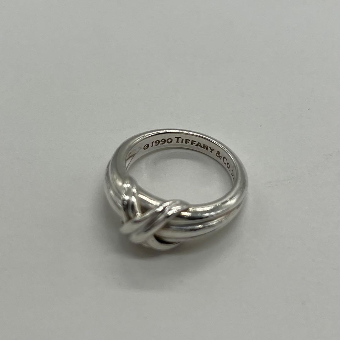 ティファニー TIFFANY シグネチャークロス リング 11号 SV925
