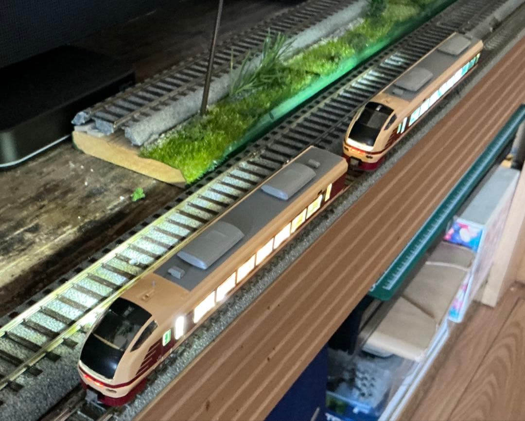 【新品セール】室内灯付　グリーンマックスE653-1000 国鉄特急色