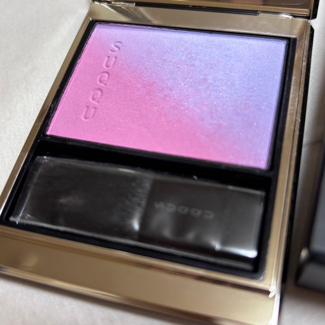 SUQQU限定 ブラーリングカラーブラッシュ 113 冬織 使用わずか 美品