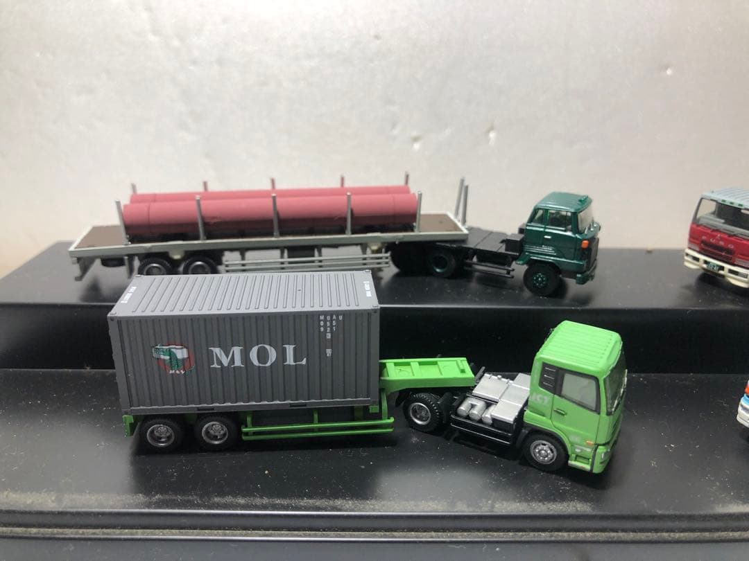 絶版 22台まとめ TOMYTECトラック・トレーラーコレクション他 ケース付