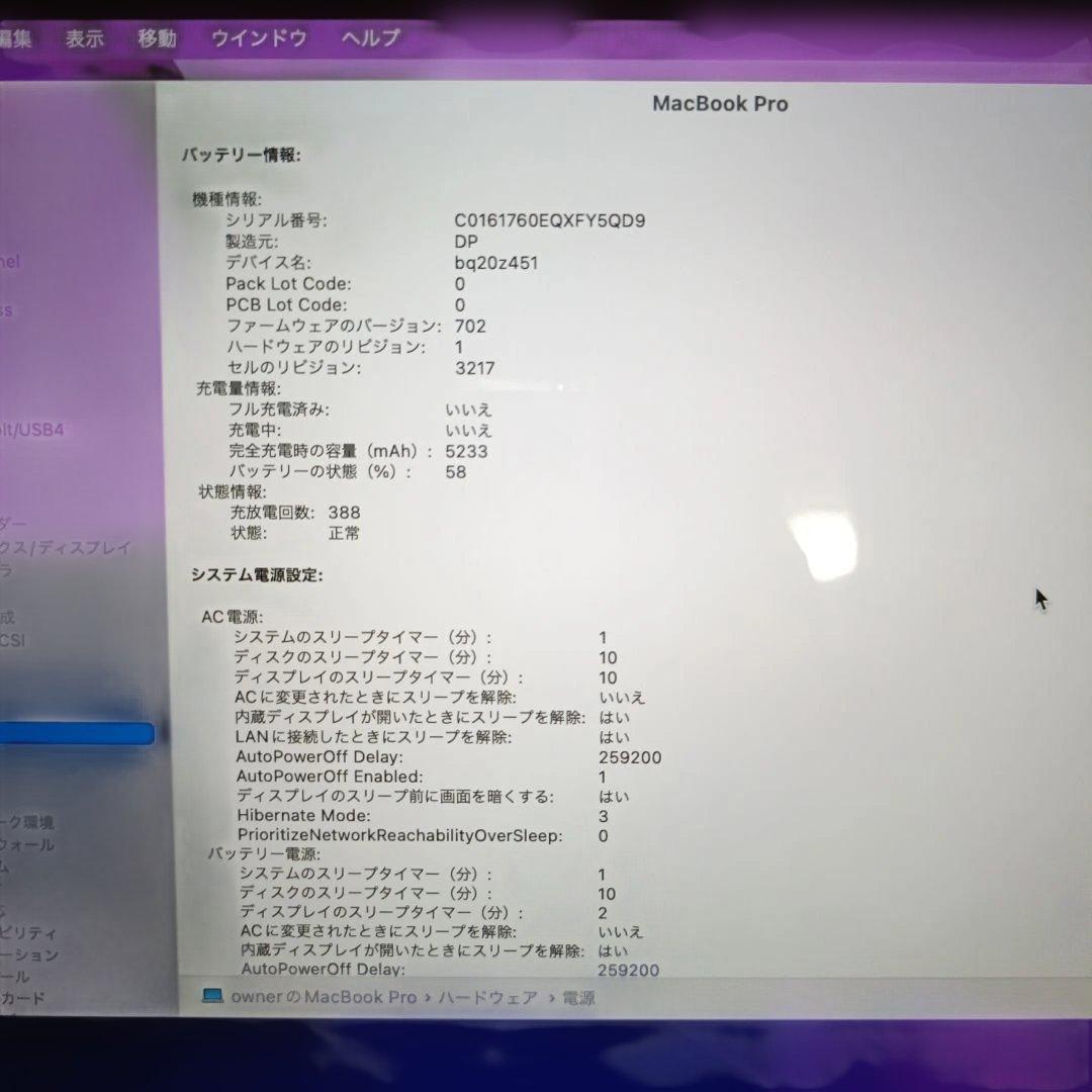 MacBook本体 MacBook Pro Retina 13-inch Early2015