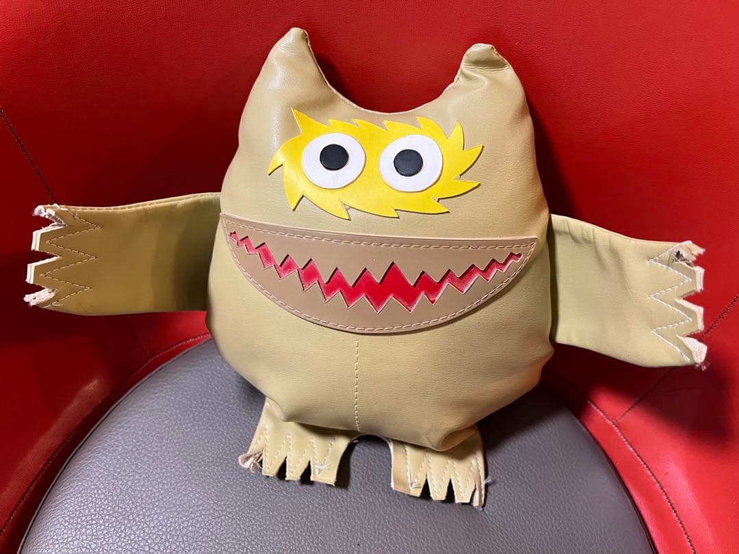 70’s 2nd期】Nauga monster ナウガモンスター 刻印 ベージュ