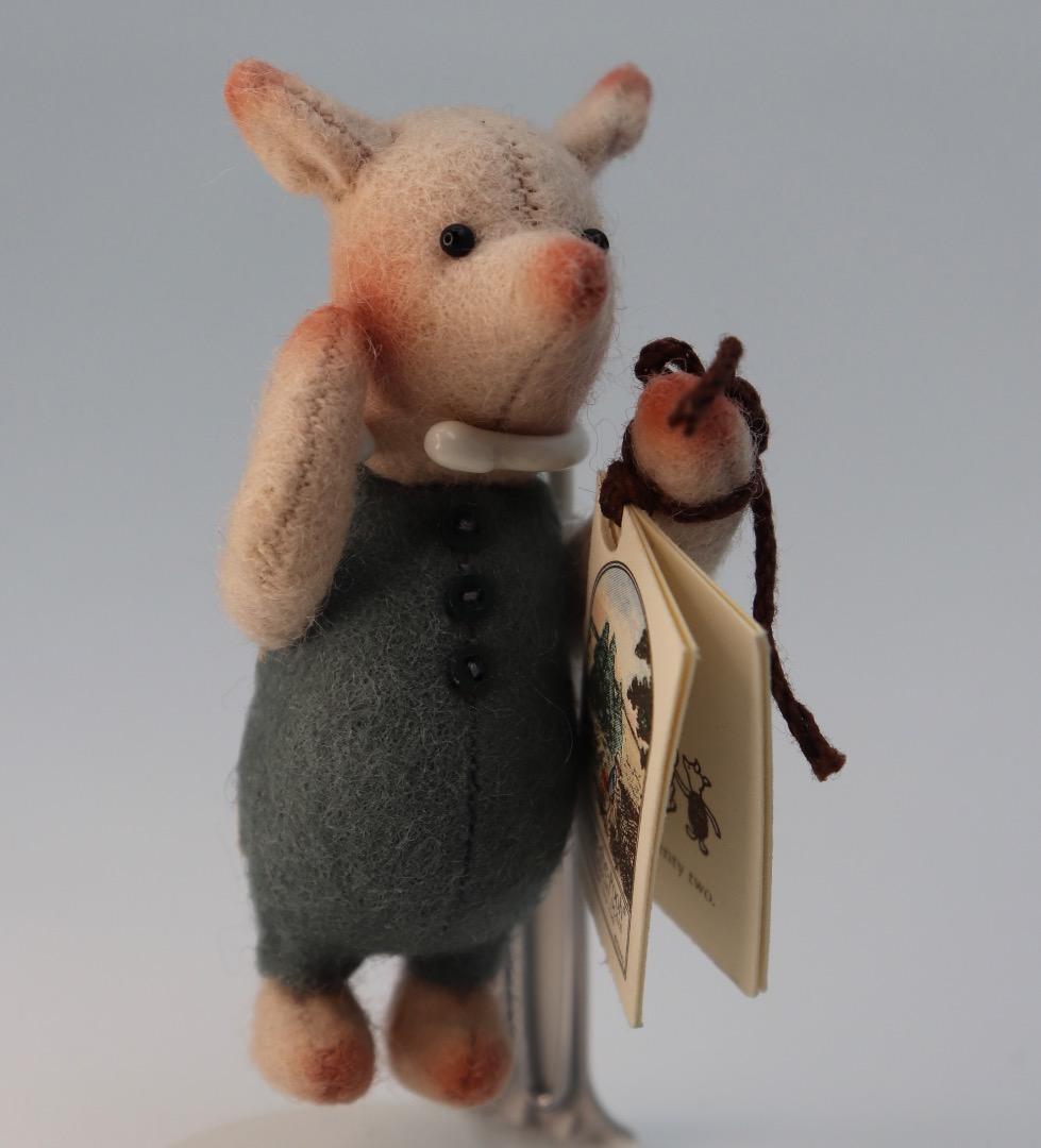 ポケット・ピグレット 7.5cm R. John Wright 1994年の作品