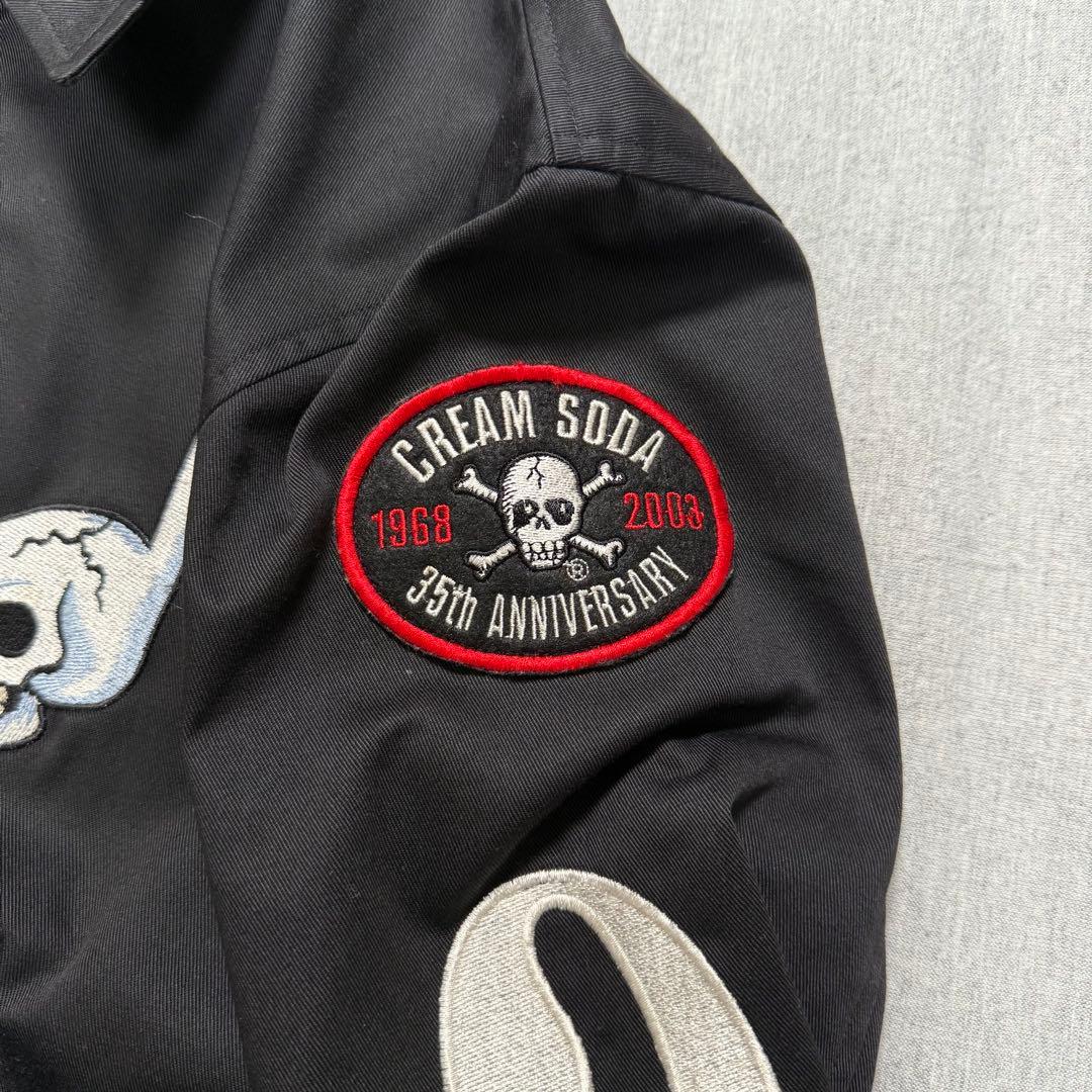 Ｊohnny 様CREAM SODA 35周年 スイングトップ M 刺繍 スカル