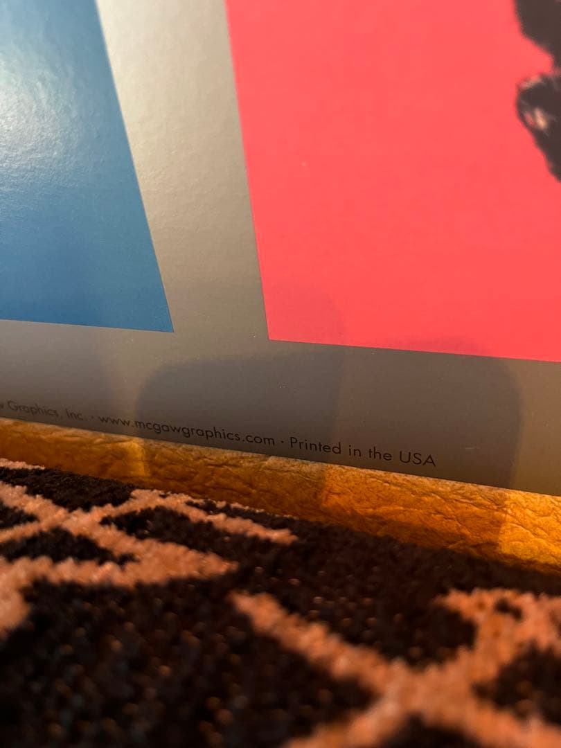 美品　アンディウォーホル　マリリンモンロー　ポスターBIGサイズUSA製　希少