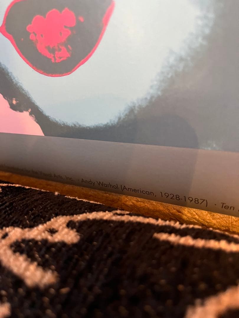 美品　アンディウォーホル　マリリンモンロー　ポスターBIGサイズUSA製　希少