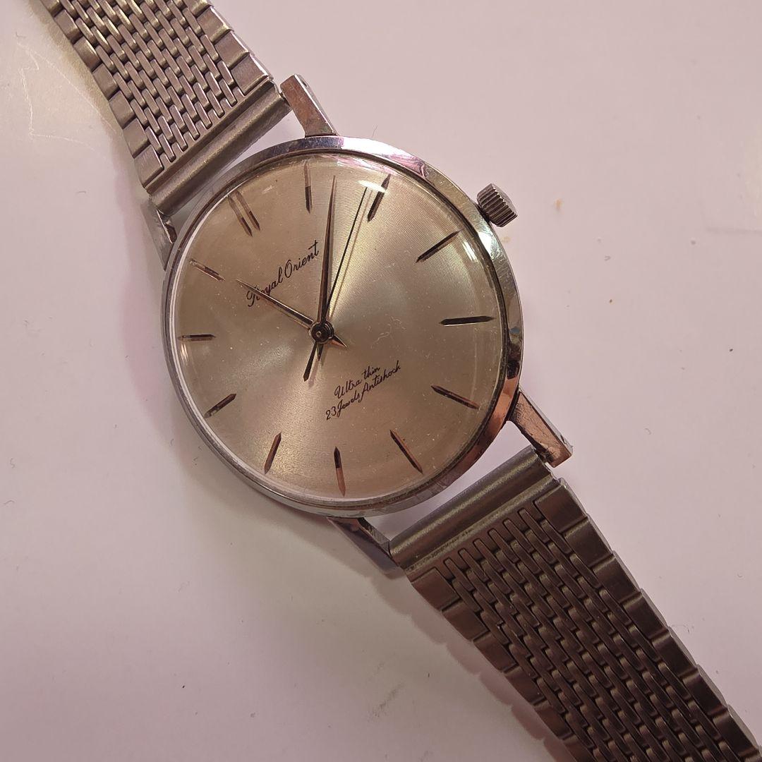 ORIENT　手巻き　ジャンク　メンズ　腕時計