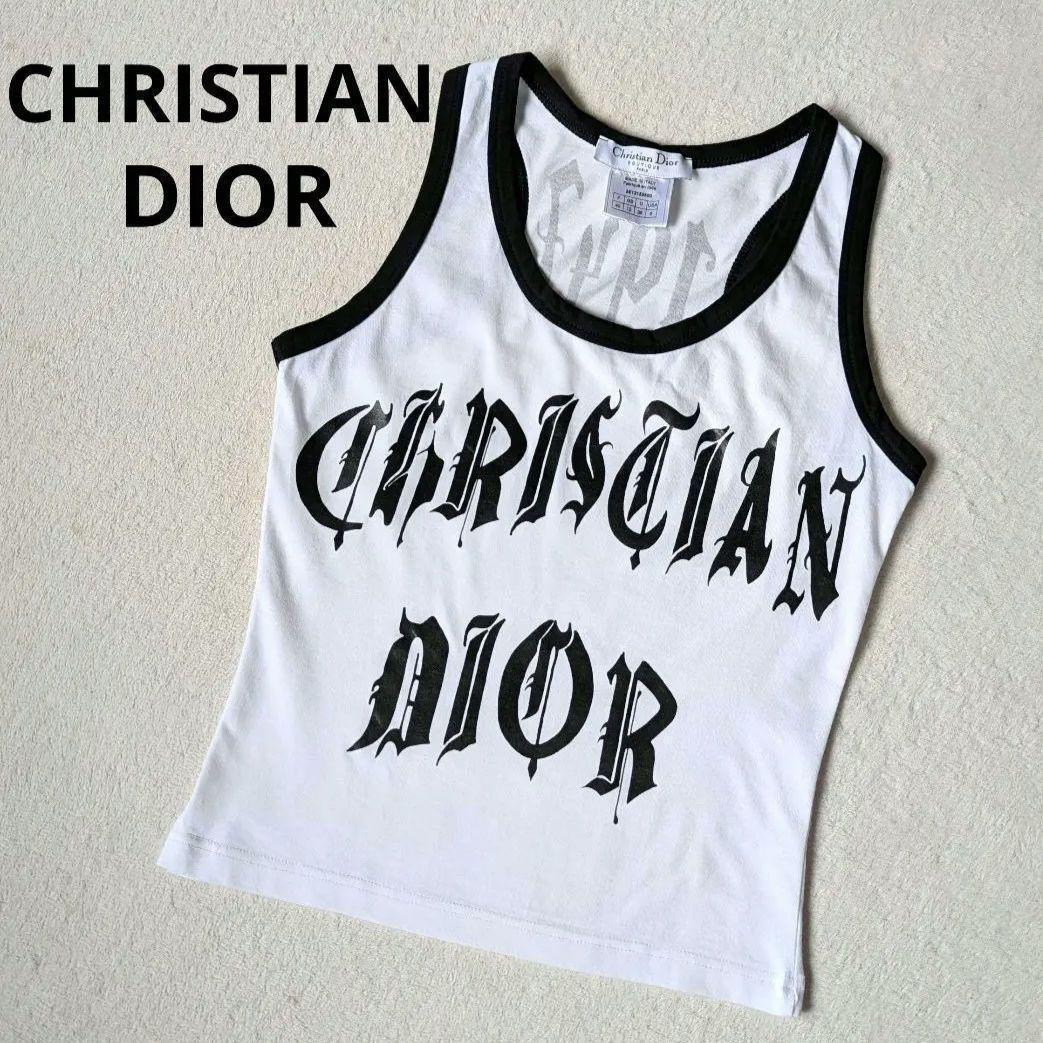 【人気モデル】 クリスチャン ディオール タンクトップ 1947 サイズ40 白