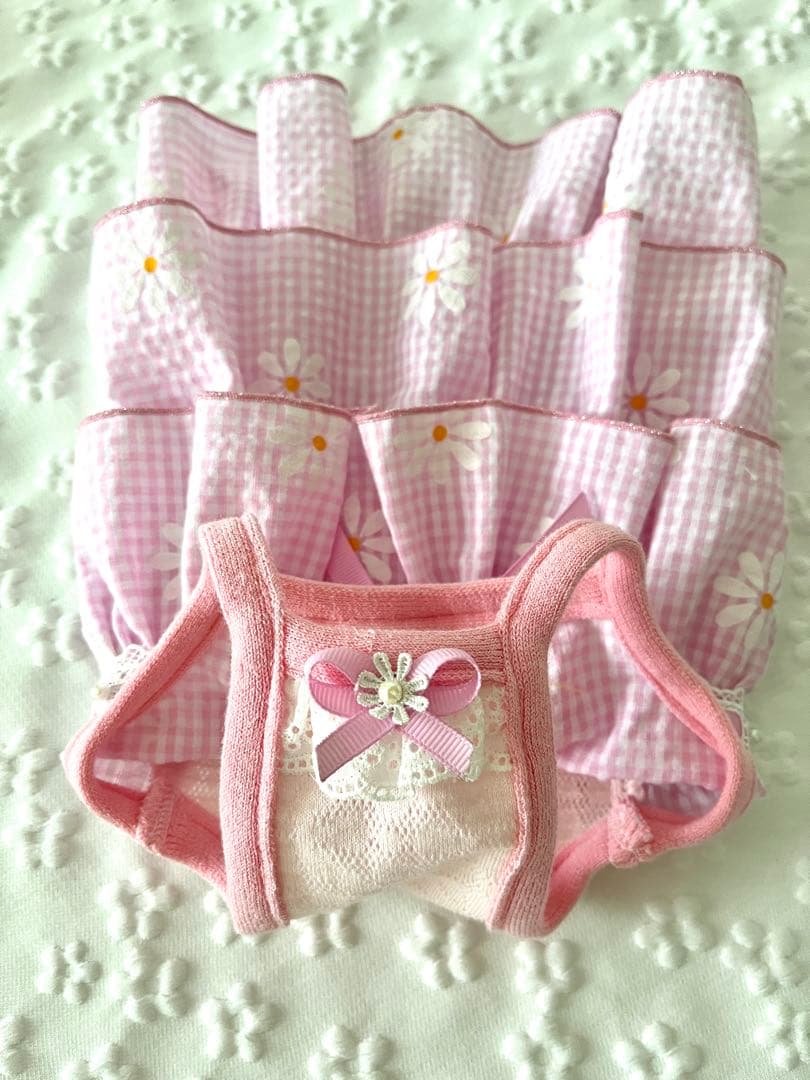 みよりん犬服ハンドメイドワンピース