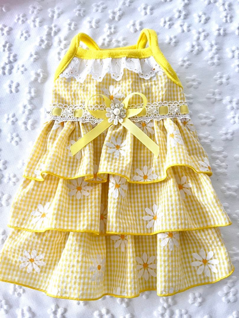 みよりん犬服ハンドメイドワンピース