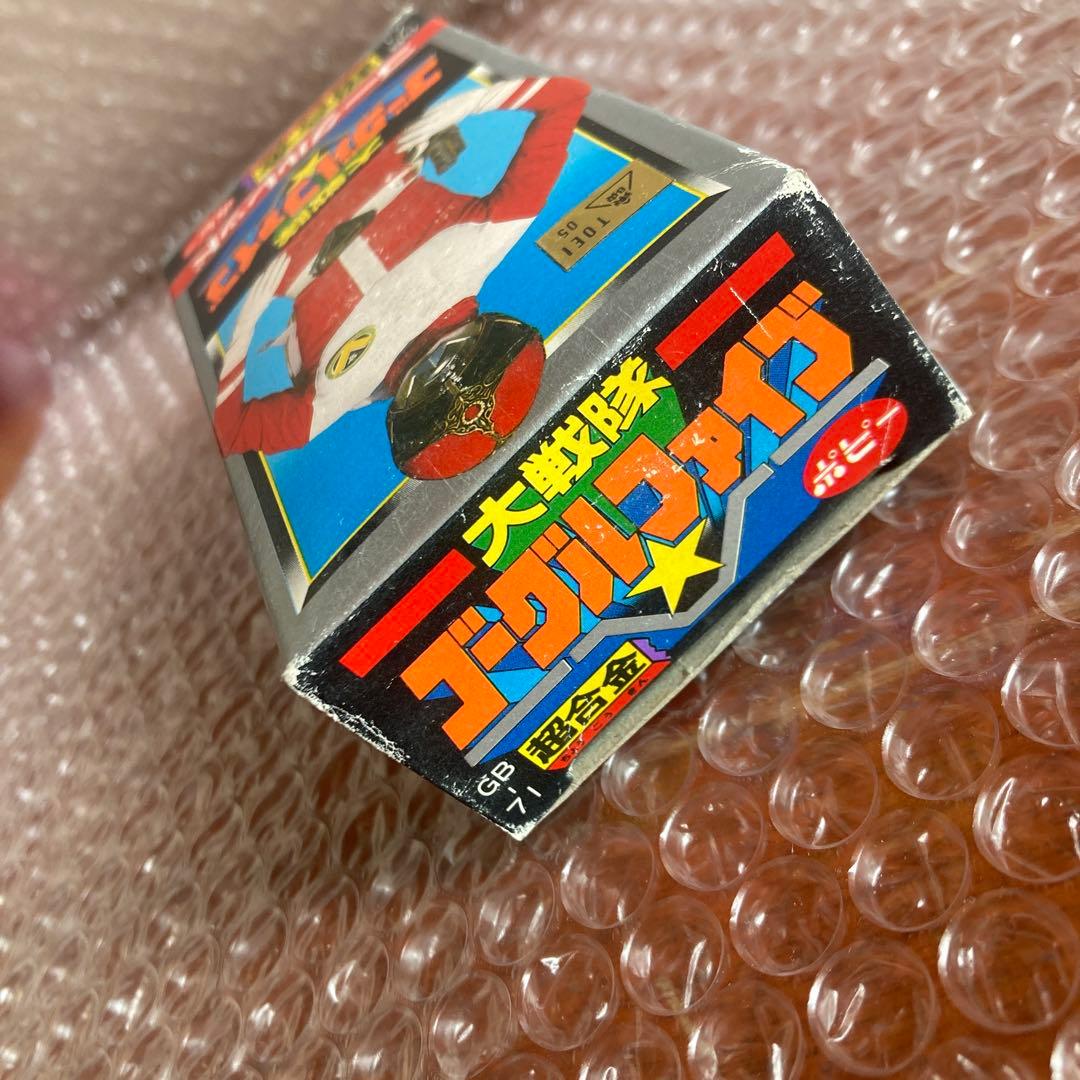 未使用品　ポピー　超合金 ゴーグルファイブ ゴーグルレッド