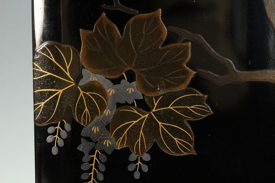 桐蒔絵 硯箱 共箱(K-YC506)