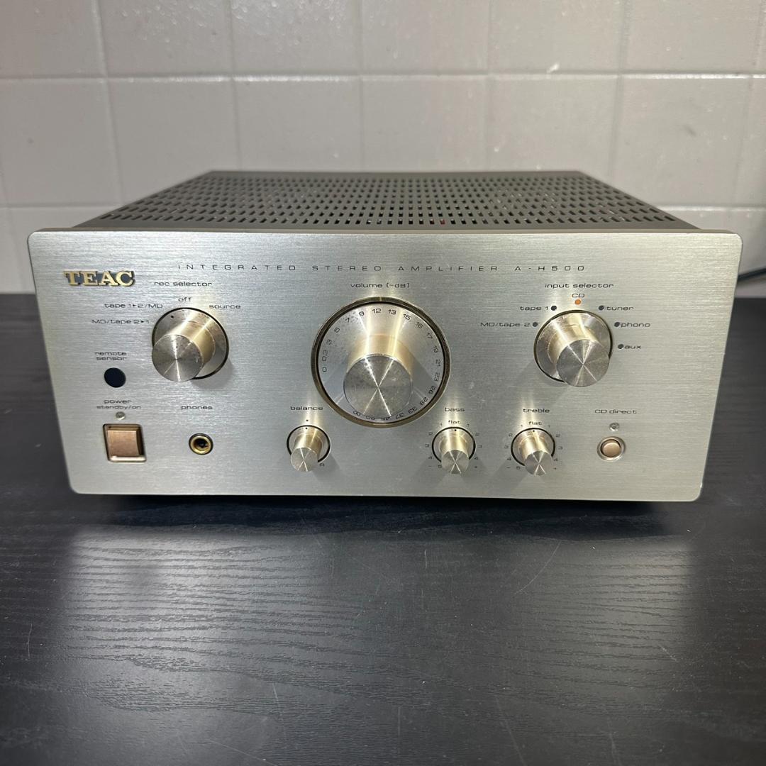 TEAC A-H500 プリメインアンプ テアック ゴールド