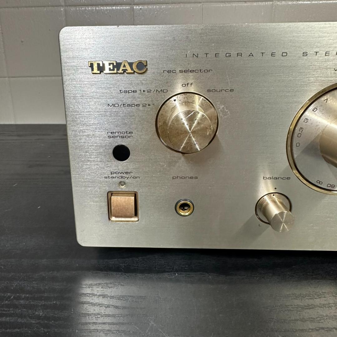 TEAC A-H500 プリメインアンプ テアック ゴールド