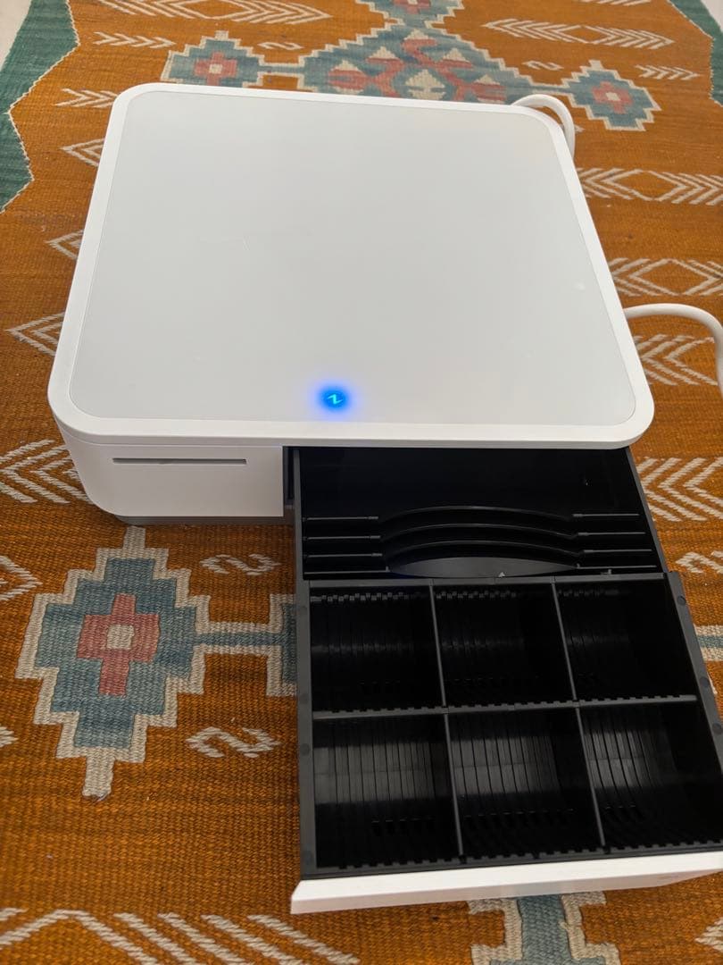 【美品】mPOP 10 WHITJPレジレシートプリンター　一体型