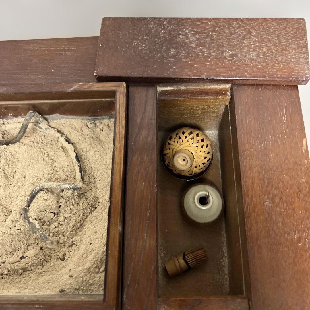 木製火鉢 引き出し付き