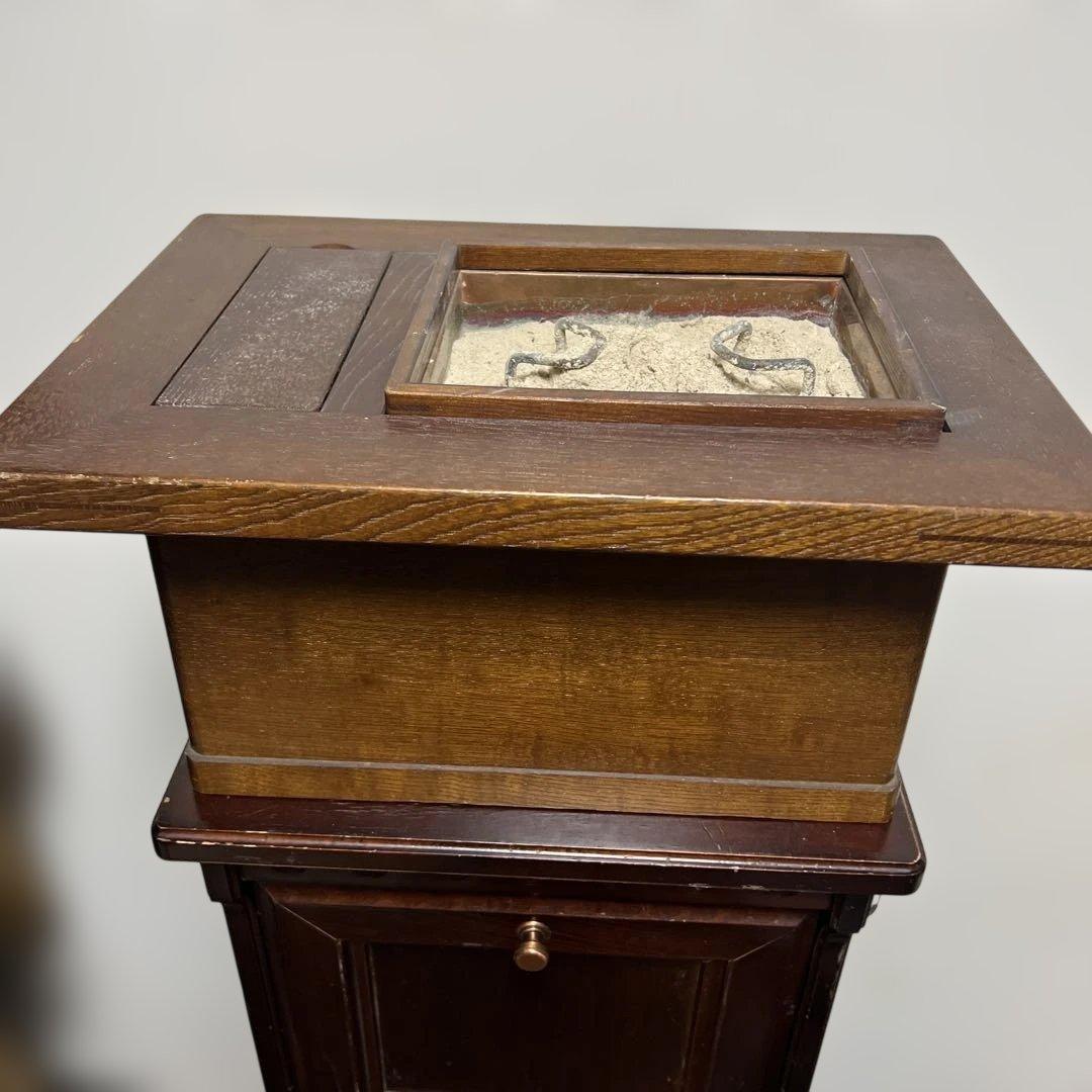 木製火鉢 引き出し付き