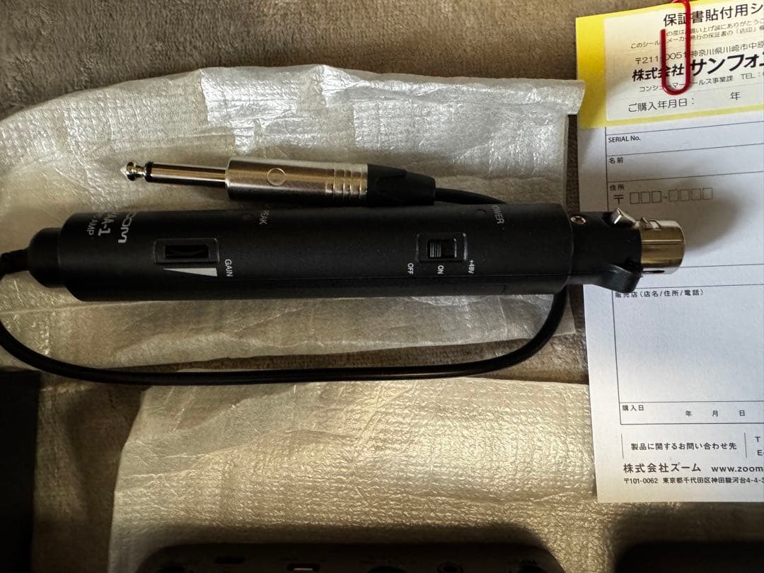 Zoom A1X Four 中古　完動美品　お値下げ