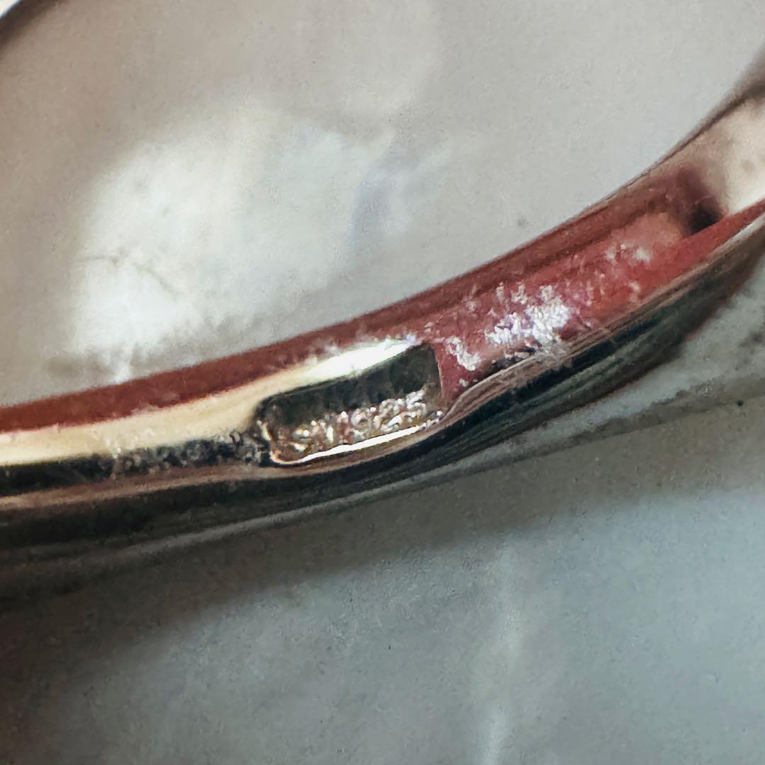 大粒 マベパール リング 指輪 シルバー925 13号 内径17mm