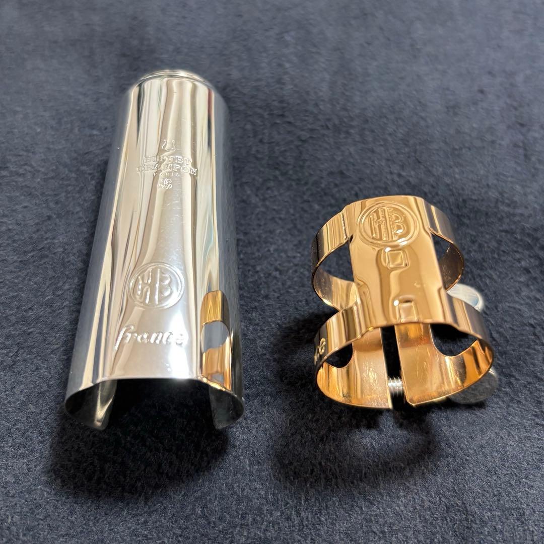 ビュッフェ・クランポン　B♭クラリネット　リガチャー &キャップ