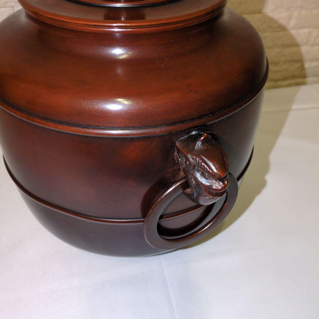 皆具　鋳銅　「圭司」造