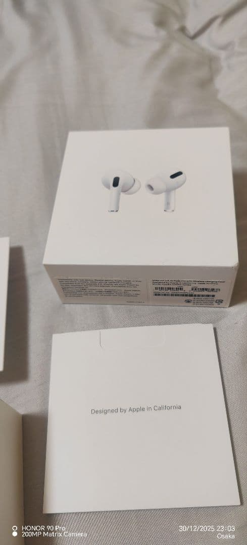 Apple AirPods Pro正常に動作していることが確認されております。