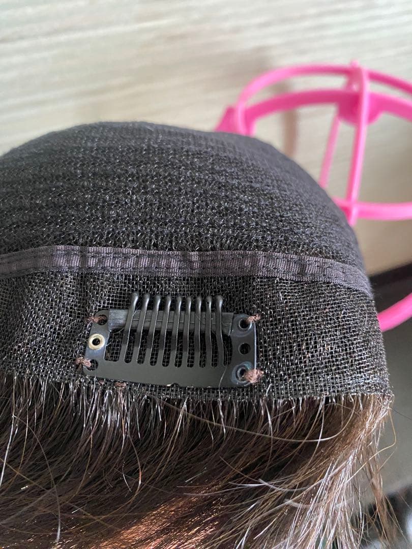 フルウィッグ　医療用帽子・前髪ウィッグ付き