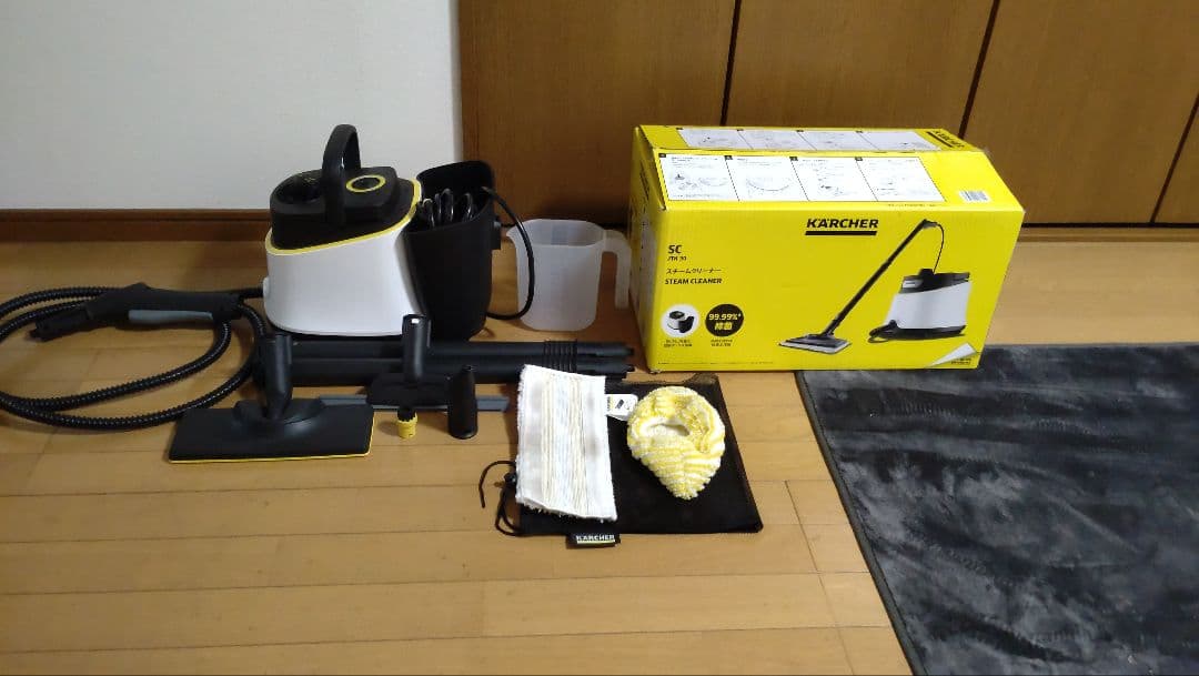 KARCHERケルヒャー家庭用スチームクリーナーSC JTK 30　とうま