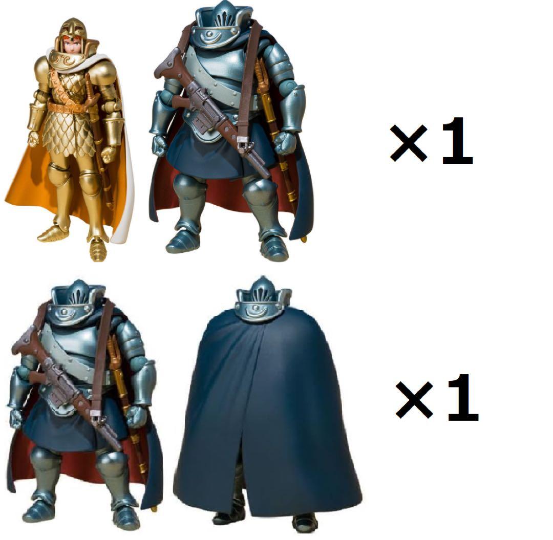 クシャナ&トルメキア装甲兵、トルメキア装甲兵2体セット　フィギュア　ガレリア
