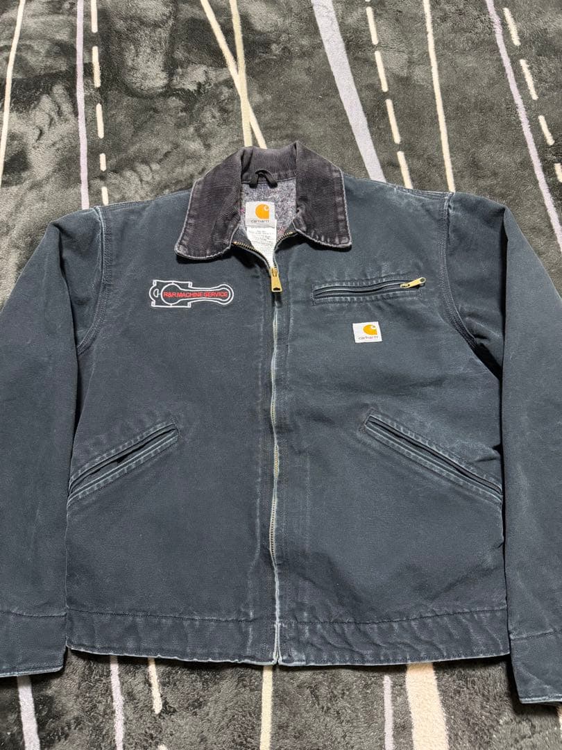 ‼️フェード カーハート デトロイトジャケット J01 BLK レアサイズ