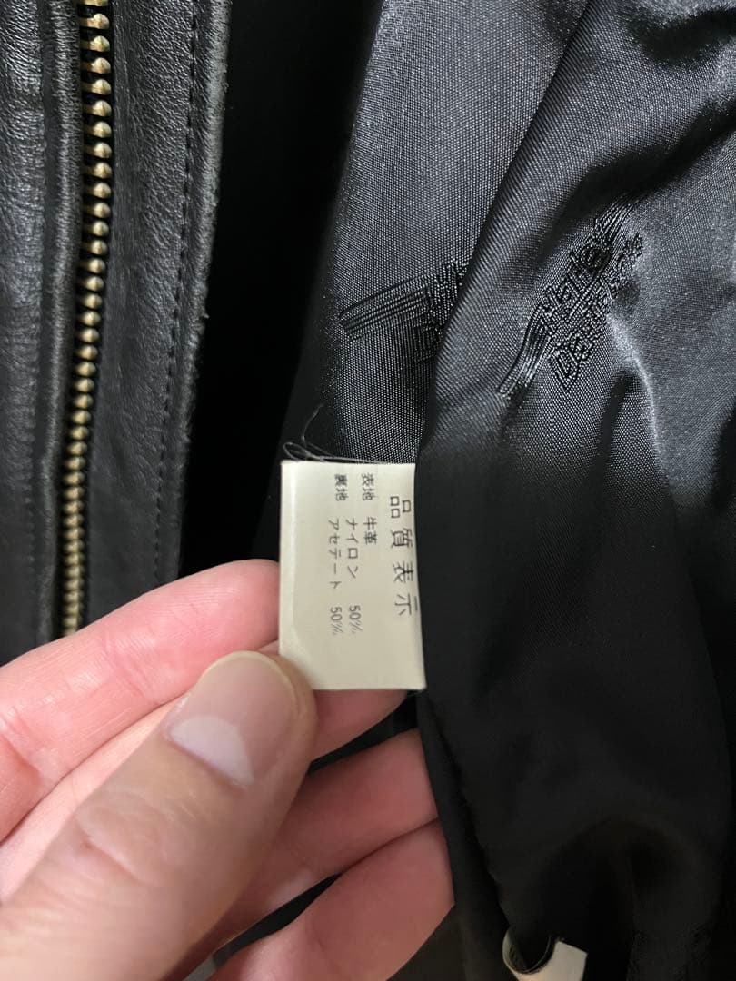 美品 Harley Davidson レザーライダースジャケット L カウレザー
