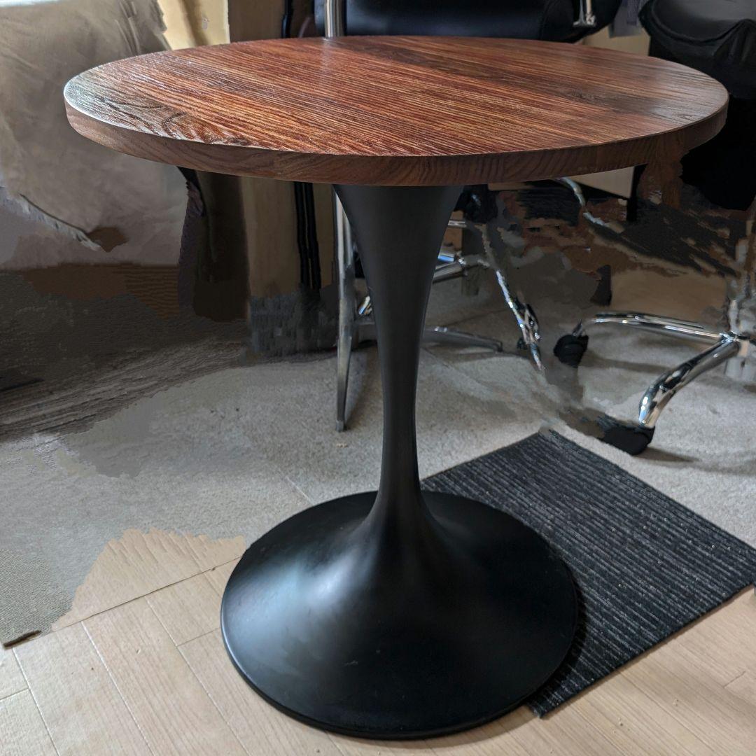 【Hiro】ガルト 丸テーブル カフェテーブル 天然木