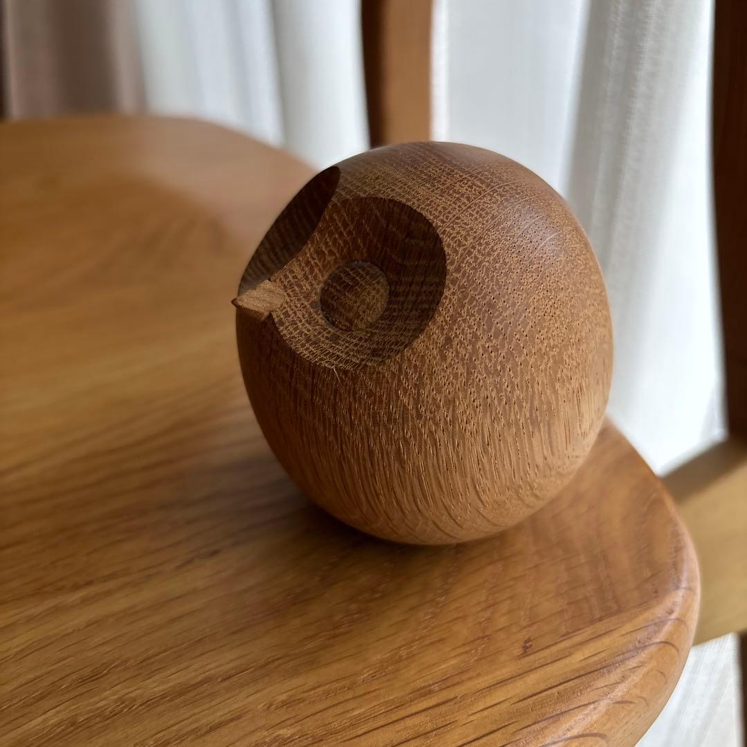 希少　HISA-CRAFT 旭川　木製　オブジェ フクロウ　ヒサクラフト