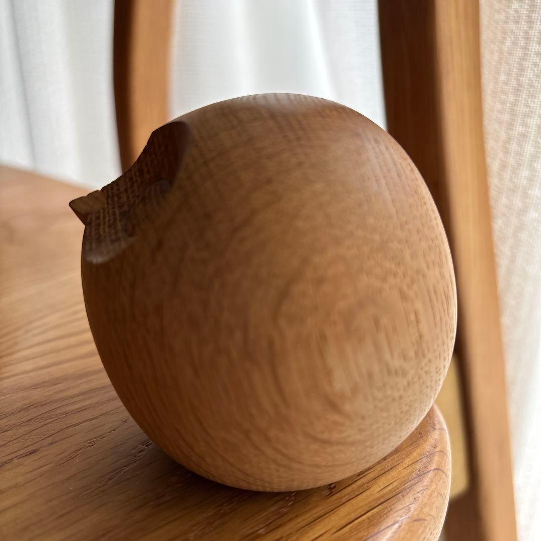 希少　HISA-CRAFT 旭川　木製　オブジェ フクロウ　ヒサクラフト