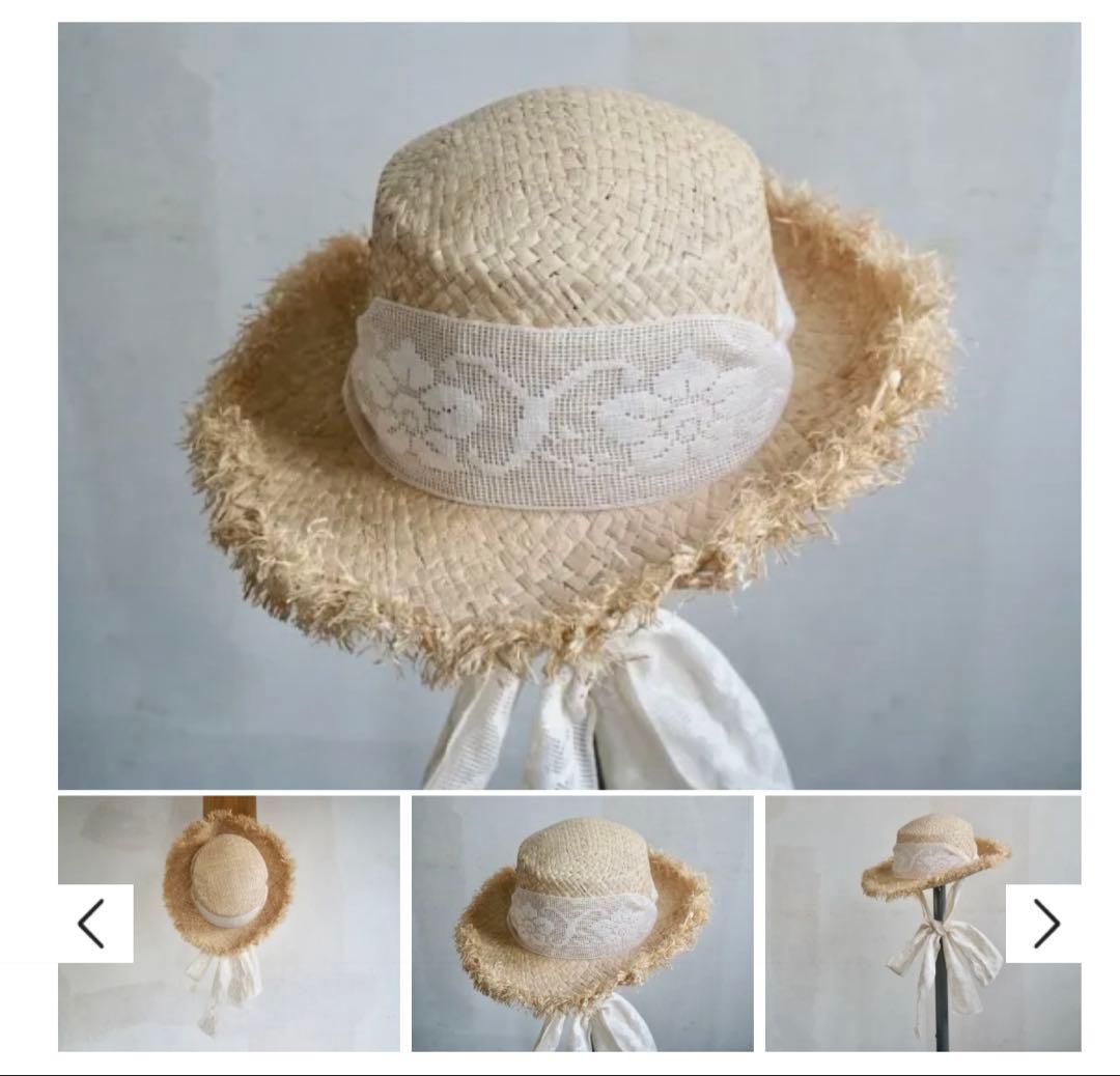 【ほぼ未使用】SÜB suess Straw Hat 親子セット