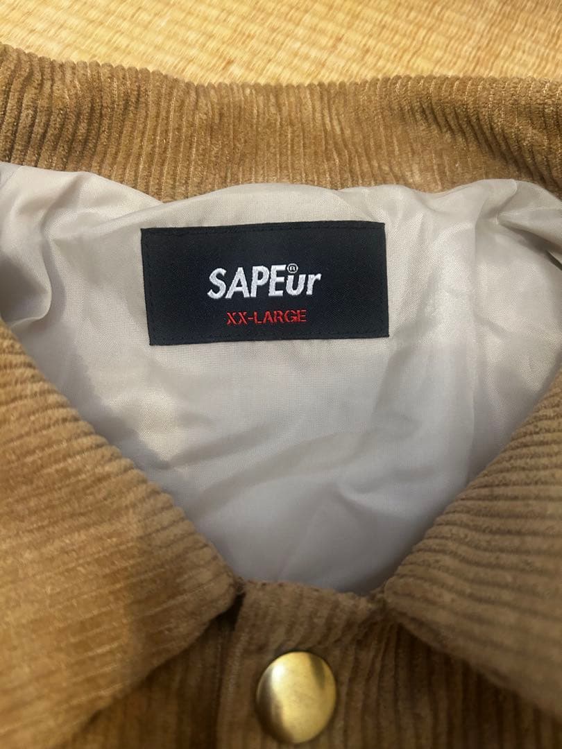 SAPEuR コーデュロイジャケット・パンツセット XX-LARGE