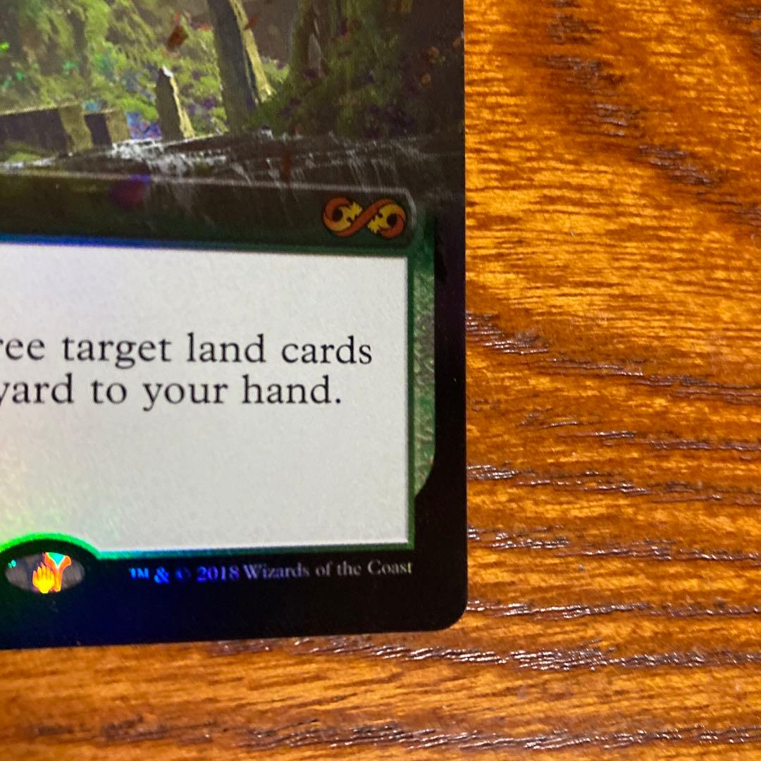 MTG 壌土からの生命　英語版　FOILトッパー