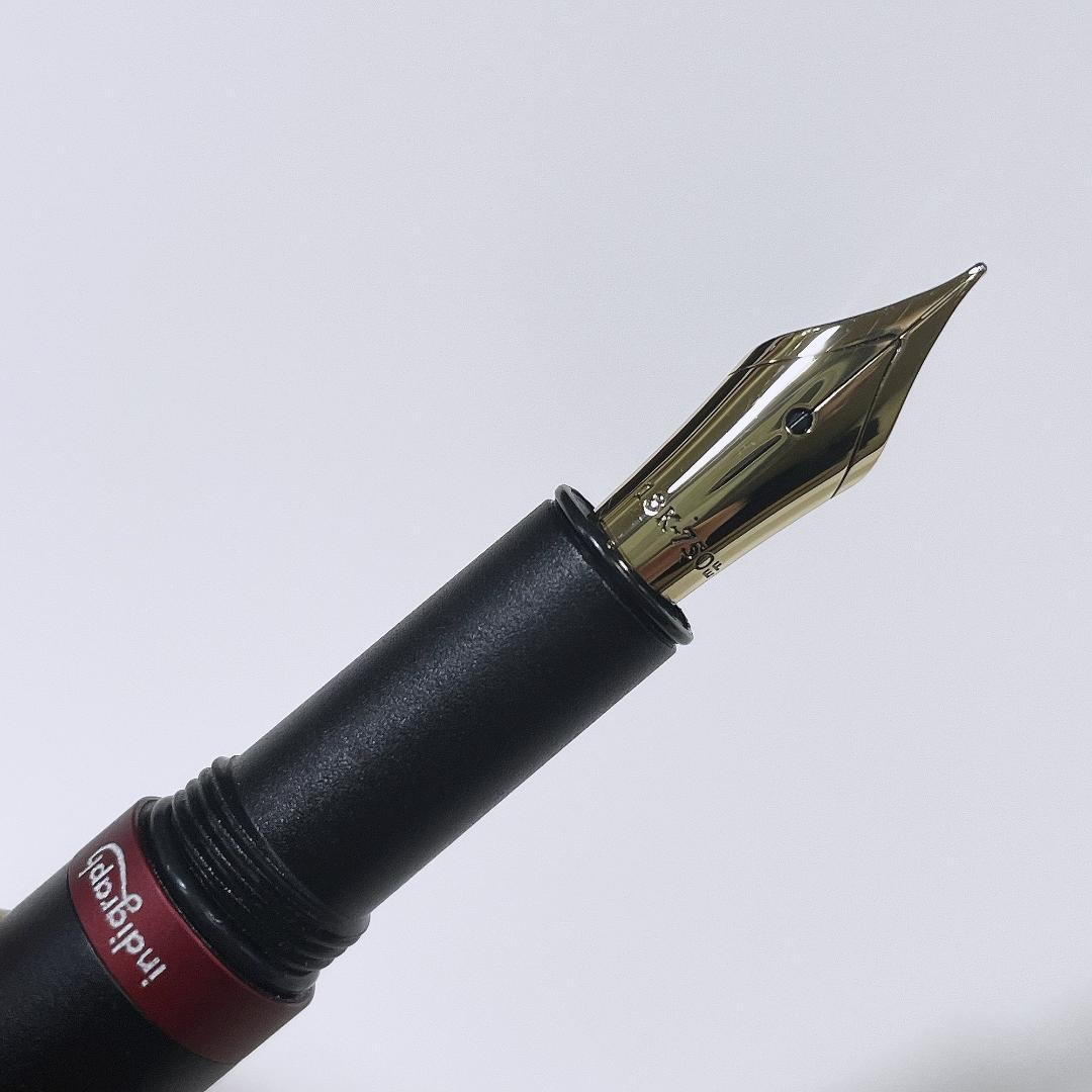 IndiGraph インディグラフ 万年筆 18K 750 EF [スペイン製]