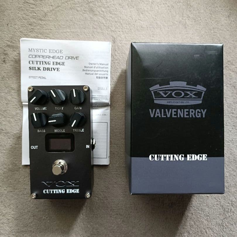 ギター VOX CUTTING EDGE valvenergy