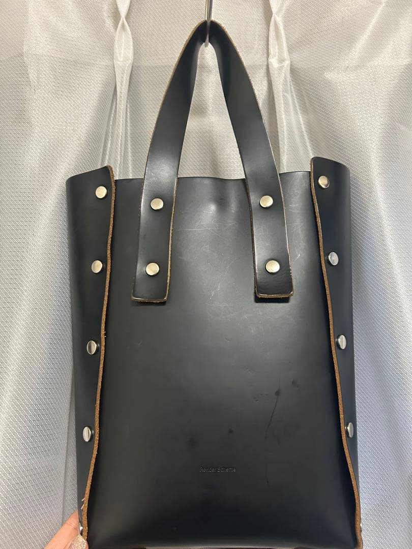 【hender scheme】assemble hand bag tall S