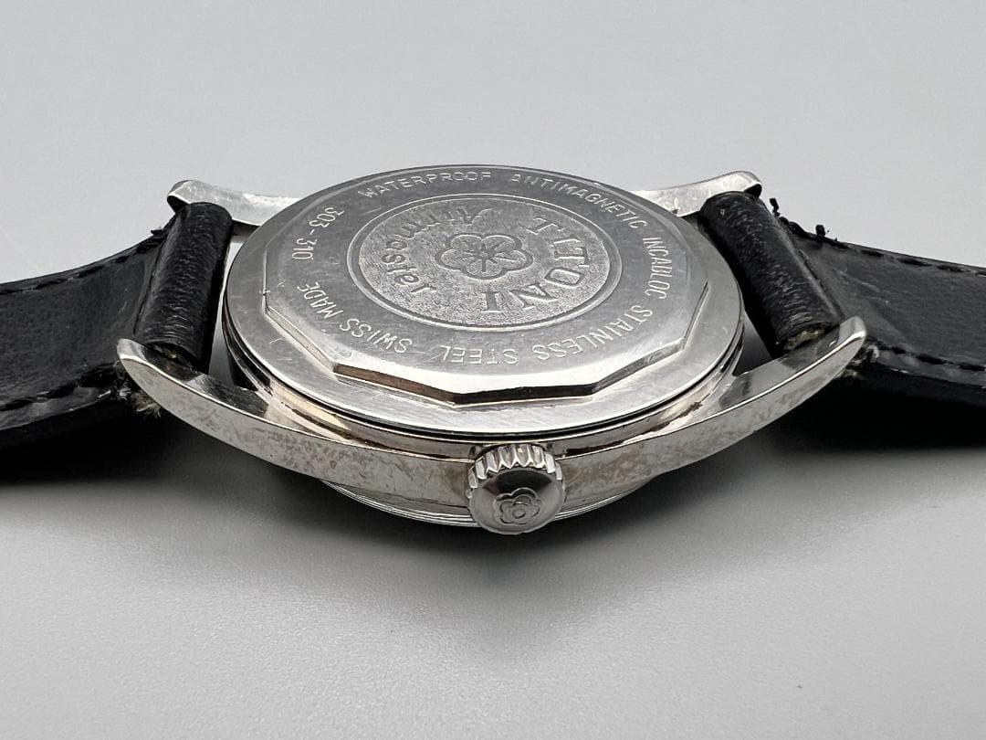 めぐ様　チトニ　エアマスター　手巻き　17石　TITOFLEX 　メンズ　稼働