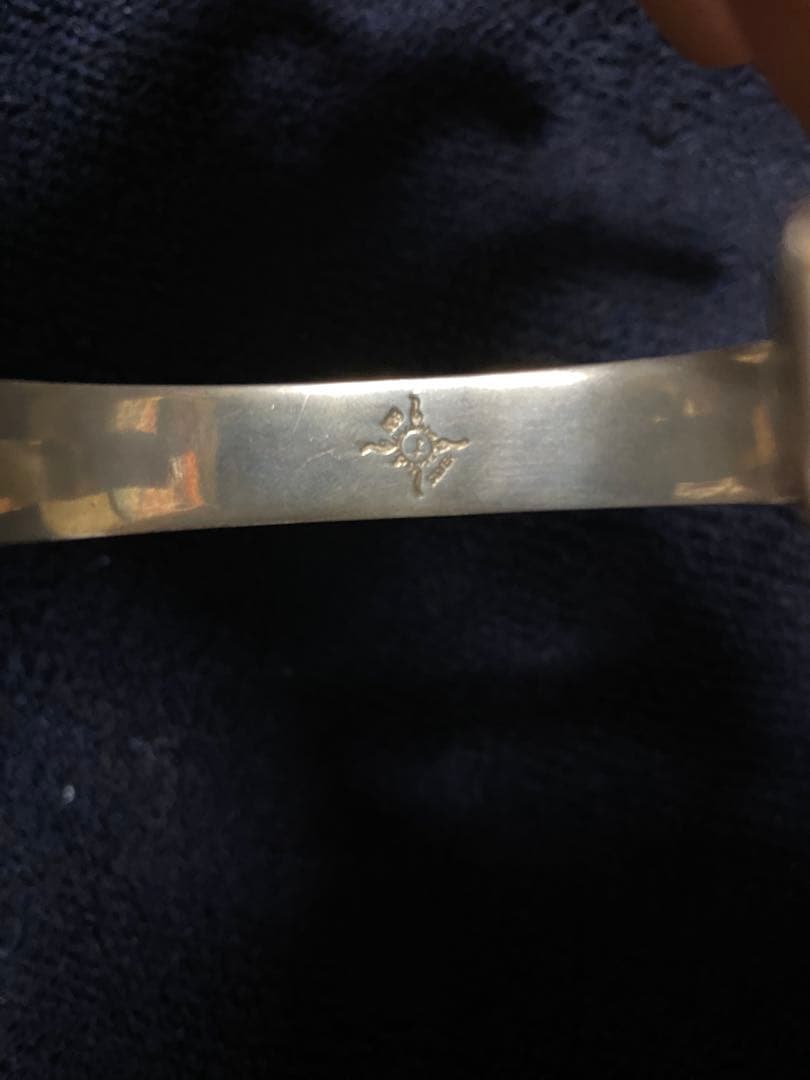 ファーストアローズ K18 平打ち12mm バングル