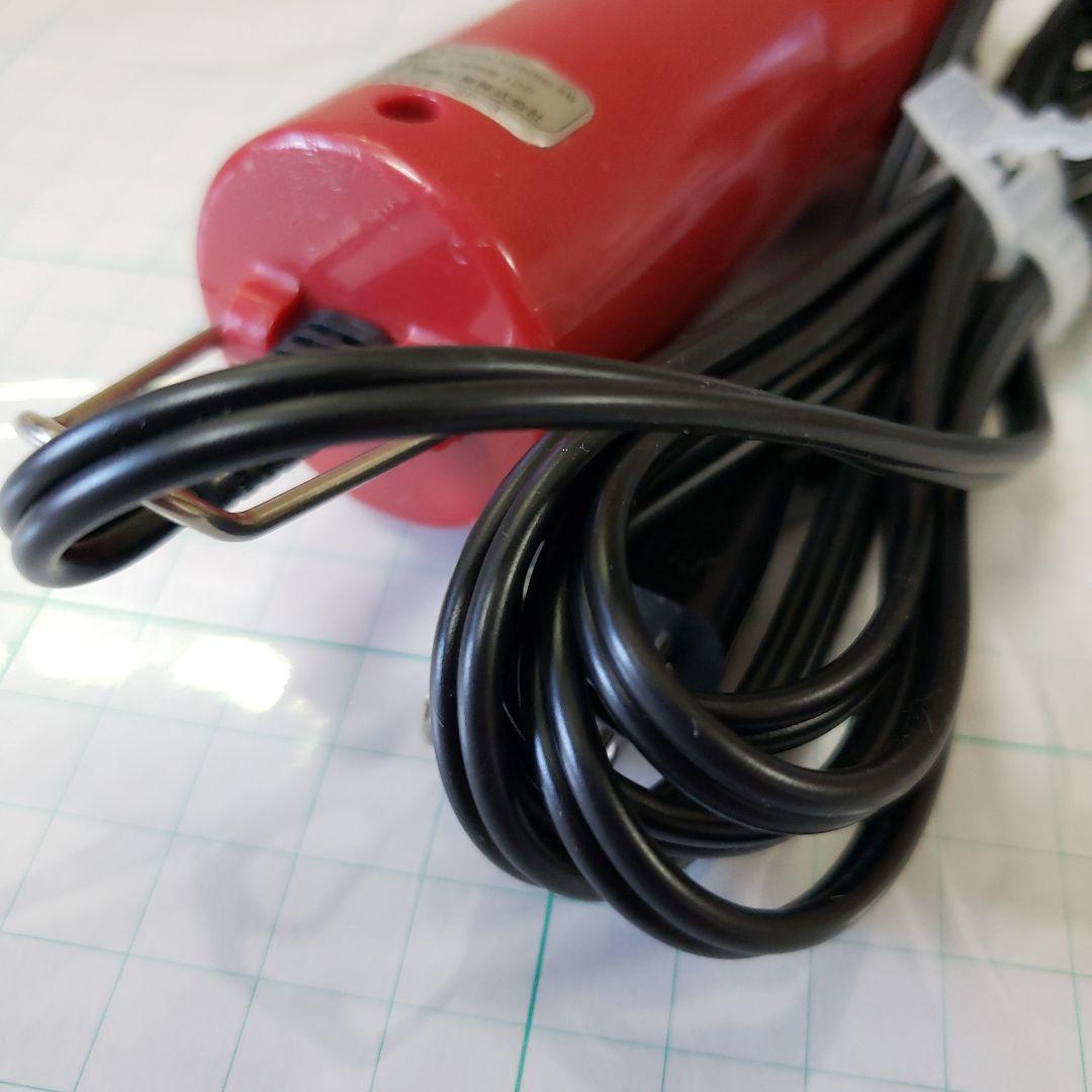 TAPIO バリカン 赤 　　(替刃３個おまけ付き)　スピーディック