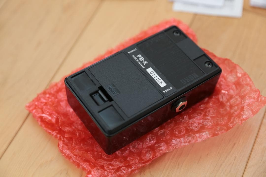 【ほぼ新品】KORG ペダルチューナー Pitchblack X ULTRA