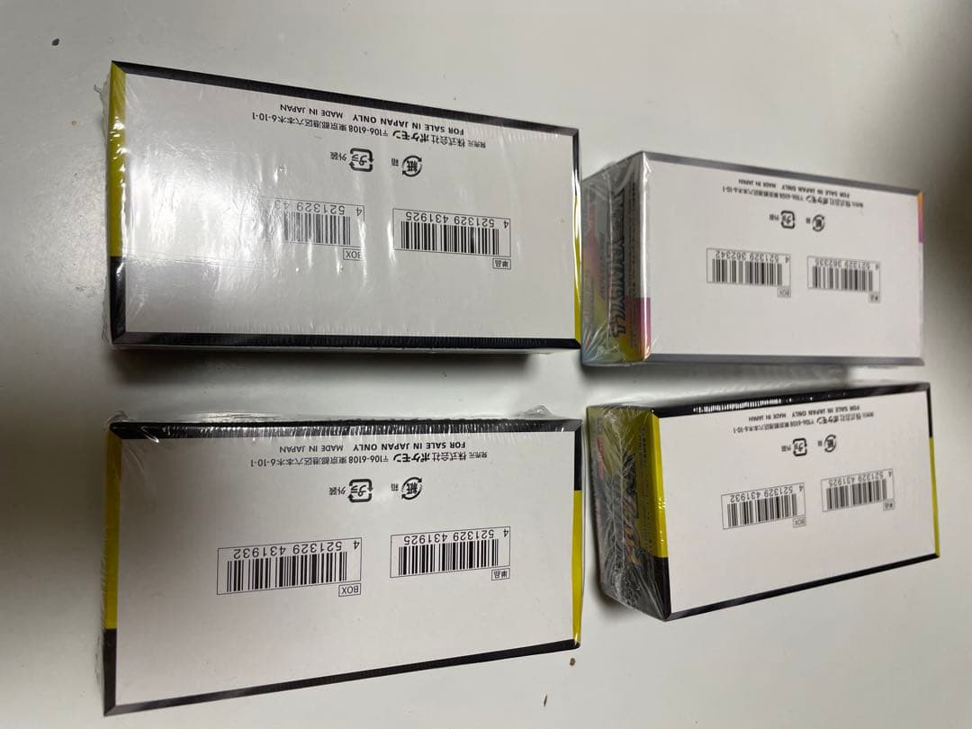 テラスタルフェスex MEGAドリームex 4BOX セット　ポケモンカード